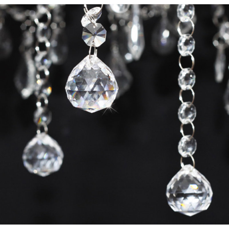 6 - Light Sputnik Chandelier, White