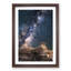 Starlight over Desert Rocks - Framed Print-55615537-55615538