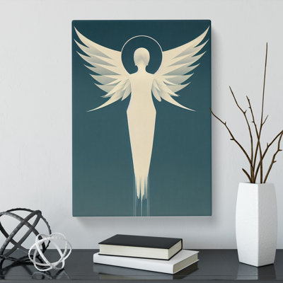 Angel Minimalism Vol.1 - Wrapped Canvas Print