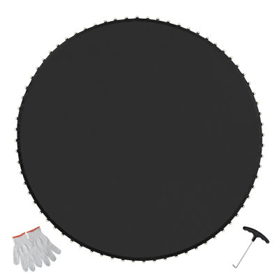 Replacement Trampoline Mat Fits 12ft Frame 72 V-Rings 5.5" Spring Length