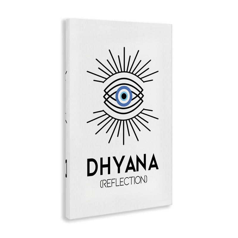 «Dhyana Reflection Eye» par Martina Pavlova, H 24 po x l 16 po