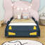 Lit plateforme simple en bois avec espace de rangement et lattes Aerabella-1166205221