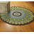 Ebright Handmade Natural Wool Scalloped Round Indoor Area Rug-477109096