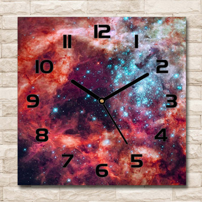 Idelfonso Glass Wall Clock