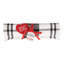 HEART XOXO PLAID TABLE RUNNER