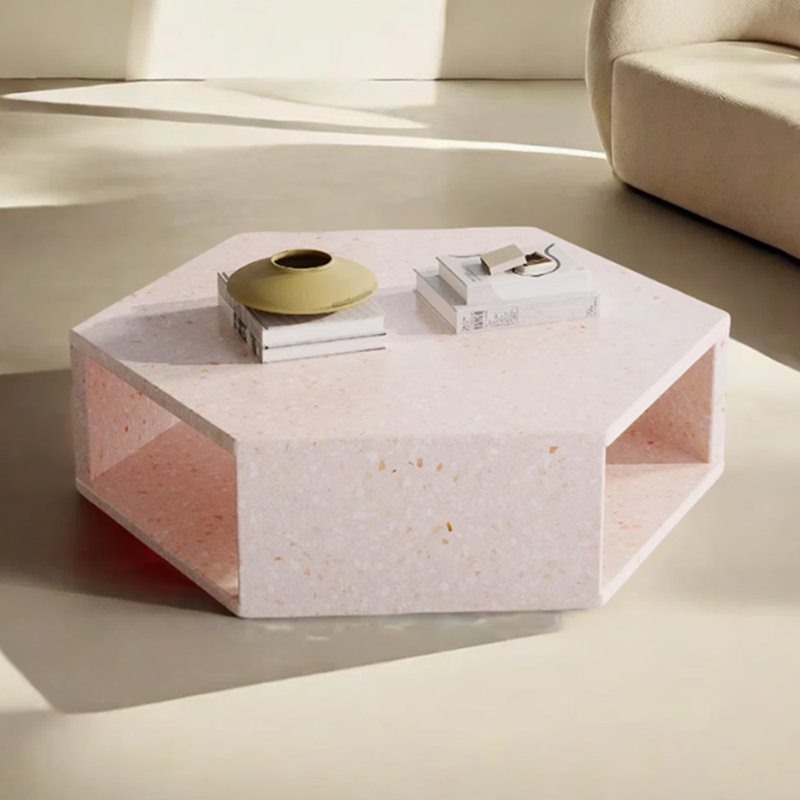 Personalized creative design coffee table, Pink