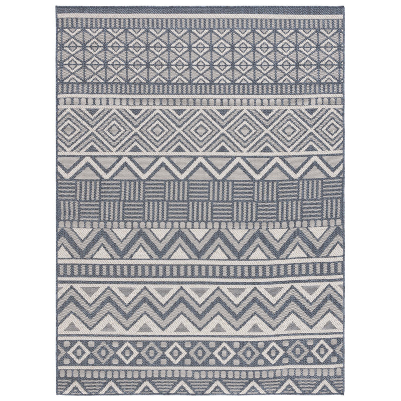 Msr Cy Indoor/Outdoor Performance Machine Washable Southwestern Indoor/Outdoor Area Rug, Rectangle 6'7" x 8'7"