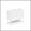 Armoire de meuble-lavabo 36 po avec lavabo encastré en céramique, 4 tiroirs et structure en bois massif pour salle de bain moderne-328444419