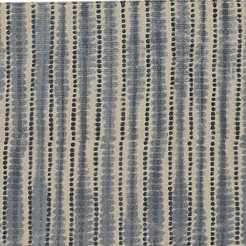 Cotton Striped Indoor Rug, Runner 2' x 6'