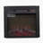 Electric Fireplace Insert 18" 1400W 120V Stable Support, Multi-Functional Design