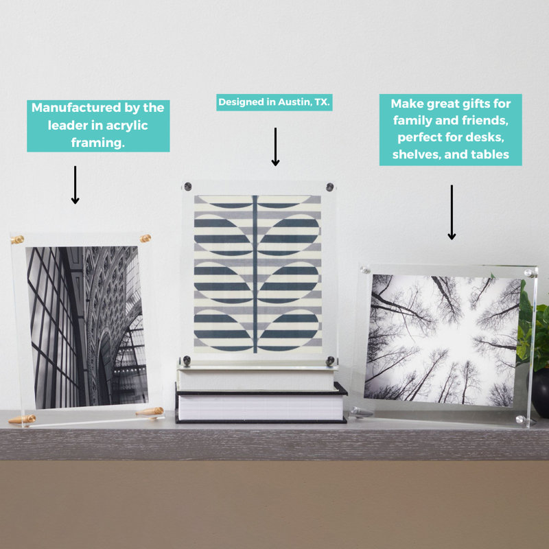 Cateno Tabletop Single Picture Frame, Gold