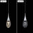 Gulnaj 1 - Light Chrome Jellyfish LED Single Pendant