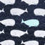 Collection de courtepointe réversible Whale