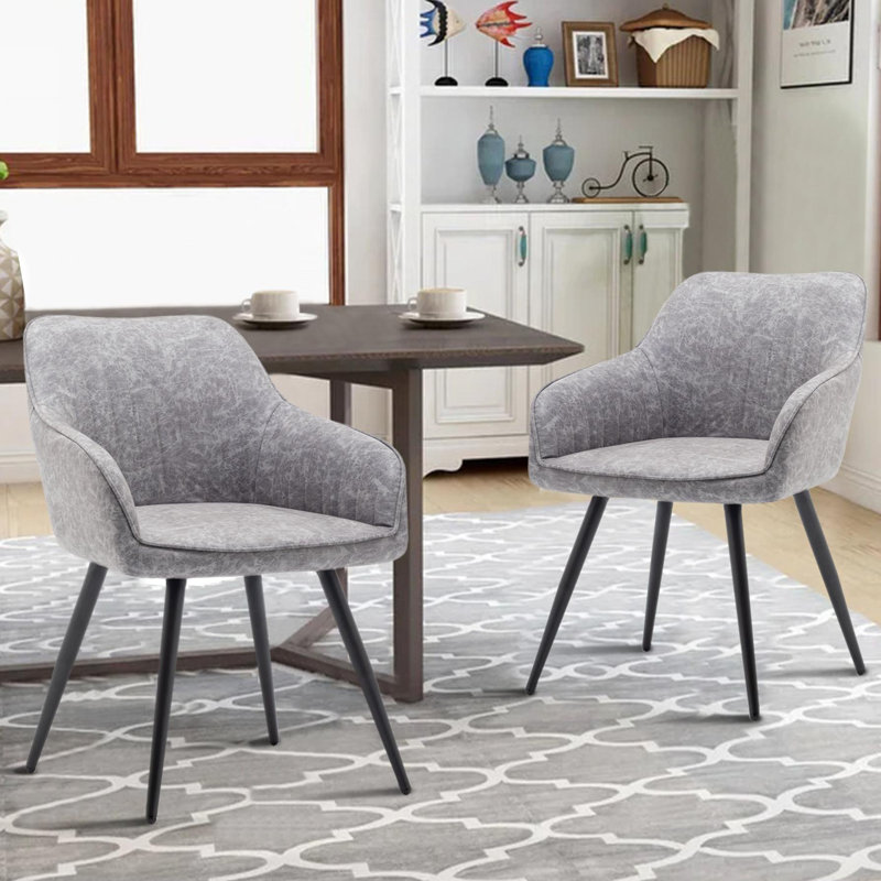 Fontilla 16.9'' H Upholstered Armchair, Gray