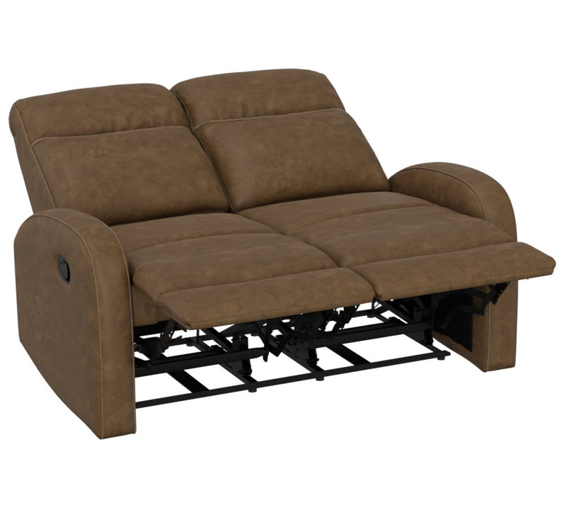 Causeuse inclinable brune, Brun