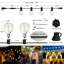 Amairani 762cm 20 - Bulb Festoon Lights String Light (End to End Connectable)