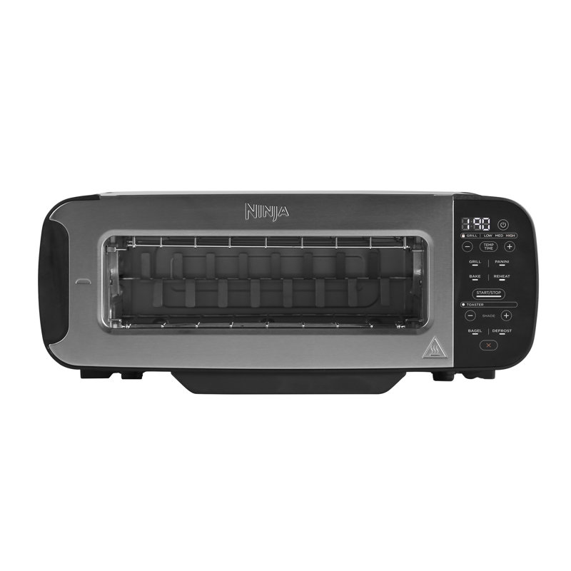 Ninja Foodi 3 In 1 Toaster Grill & Panini Press St200uk Black, Black