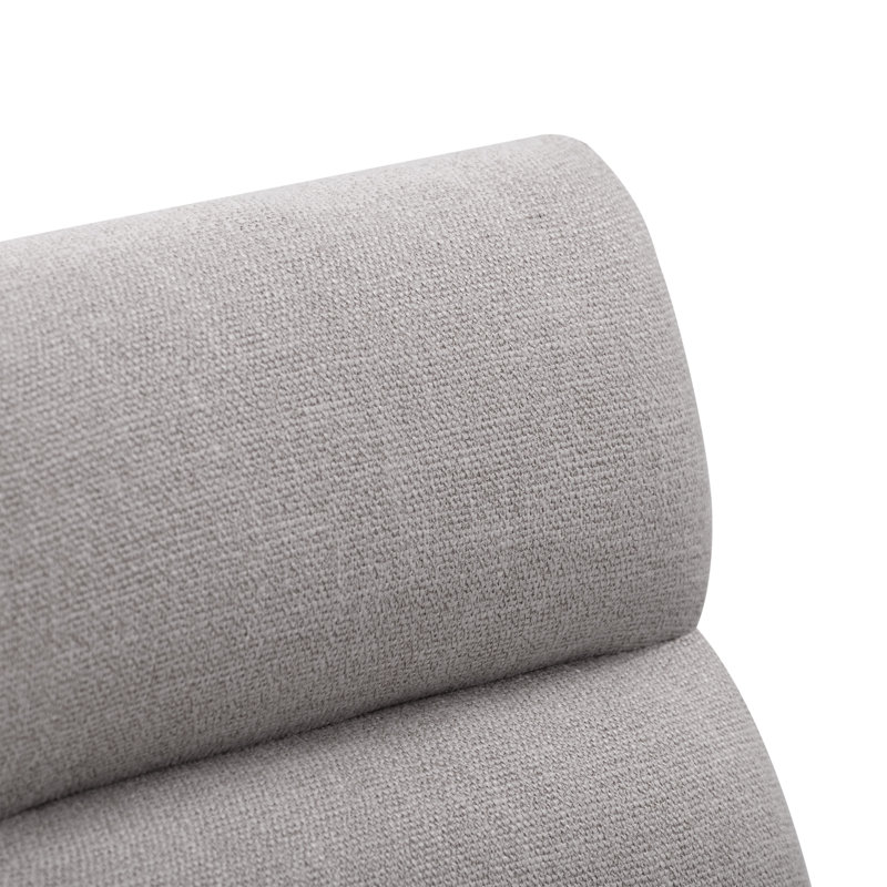 Tabouret de comptoir 26,75 po Aodhi, Gris clair