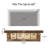 63" Farmhouse Tv Stand With Storage Baskets, Wooden Entertainment Center For 55/60/65 Inches Tvs