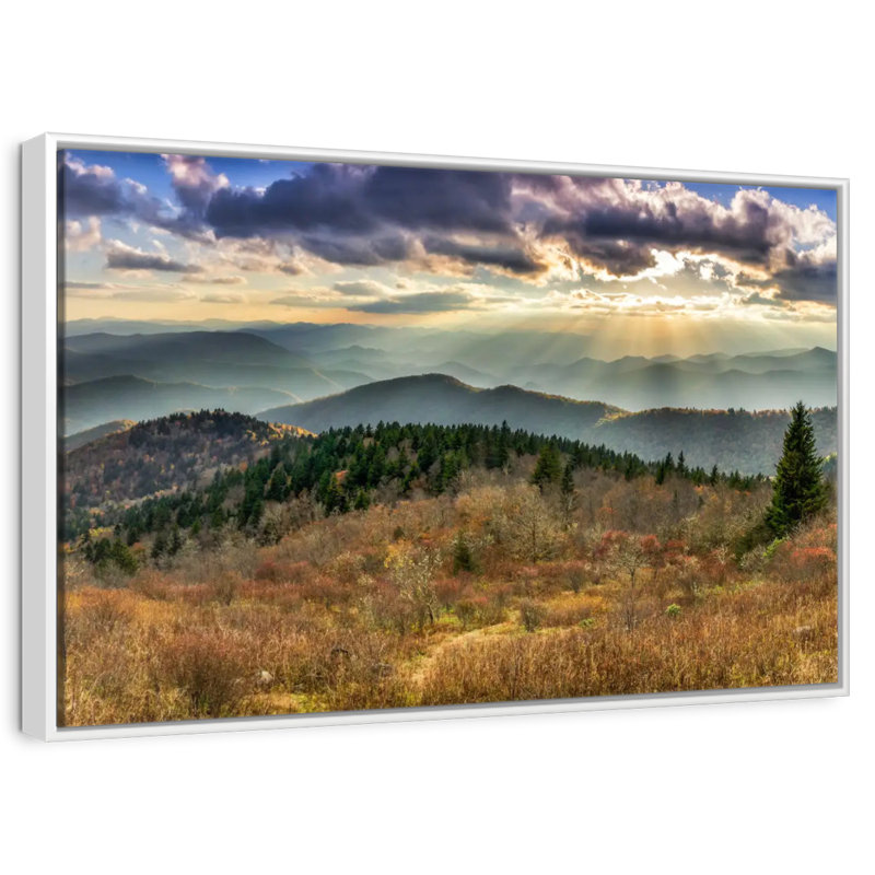 Parc national des Great Smoky Mountains, Cadre flottant blanc, 19 po x 13 po