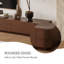 133.86" Brown Wooden Combination TV Stand with Storage, 6 Drawers-1654873214-1665111824