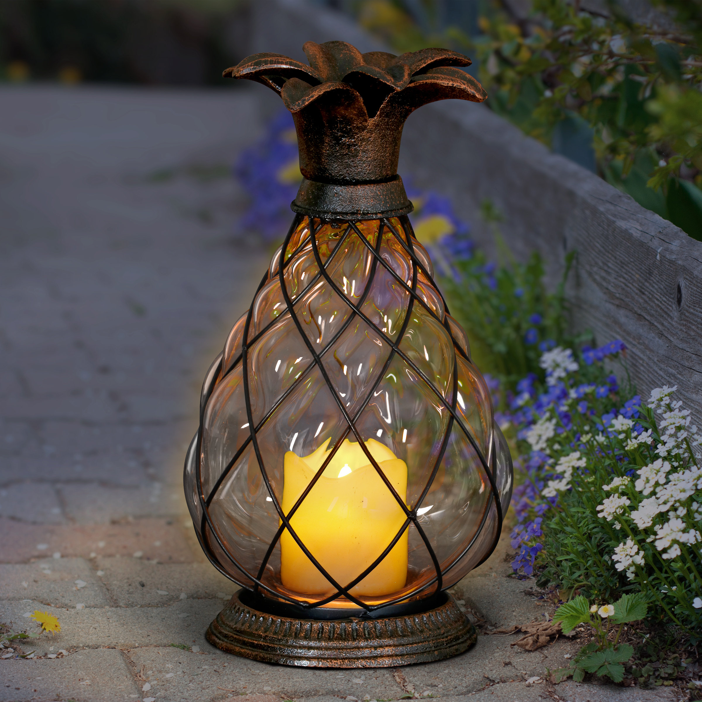 8.7'' Battery Powered Outdoor Table Lamp