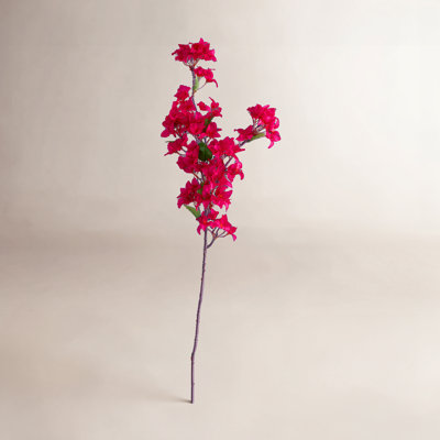 47 po Ensemble de 3 tiges de bougainvillées artificielles
