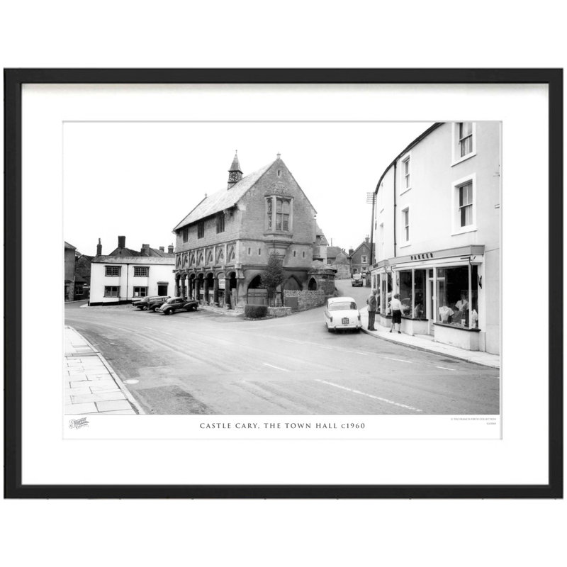 Castle Cary, The Town Hall C1960 - Single Picture Frame Print, 60cm H x 80cm W x 2.3cm D