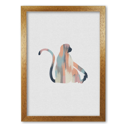 Pastel Monkey - Print