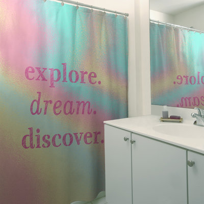 Shower Curtain with Liner Included
