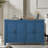 4-Door Storage Sideboard with Adjustable Shelves-2041570835