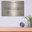 «Navigable Balloon Blueprint Brevet Parchment», art mural en métal-792664267