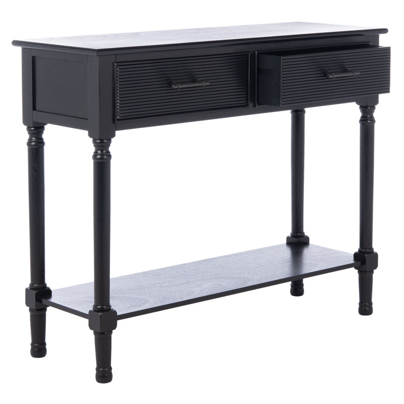 Peters 35.5'' Console Table, Black