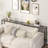 78.7" Console Table With Charging Station Skinny Behind Couch Table-399472697