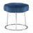 Bonview Flower Upholstered Velvet Metal Accent Stool-2026025185