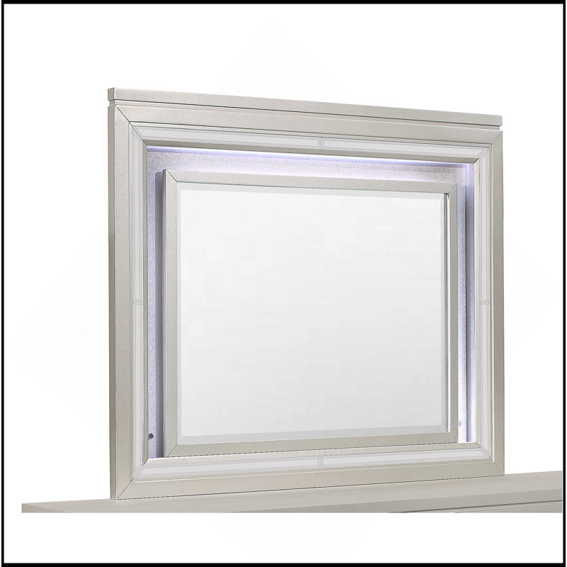 Miroir Cross Champagne avec DEL