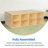 8 Compartment Manufactured Wood Cubby