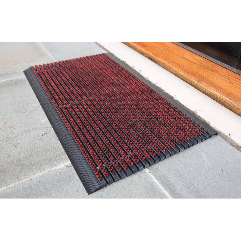 Tapis d'extérieur antidérapant Ultimate, Rouge, Rectangle 2 pi x 3 pi