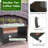 Landrie 4 - Person Patio Conversation Set with Cushions
