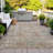 Machine Washable Indoor/Outdoor Xhevrie Beige Rug-111820200