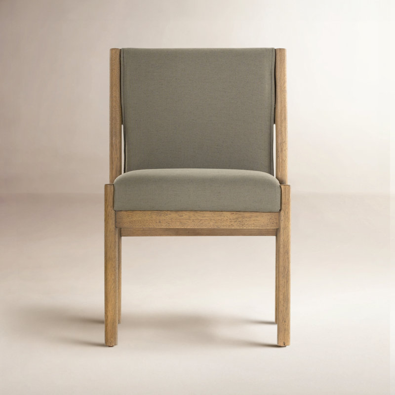 Hito Dining Chai, Gray, Burnished Parawood