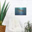 Art mural en métal «Ocean Sea Turtle II» par Tim O'Toole-101629890