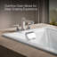 Baignoire tourbillon en fonte émaillée avec chauffe-eau 60 po x 32 po Tea-for-Two-51704234-125076003