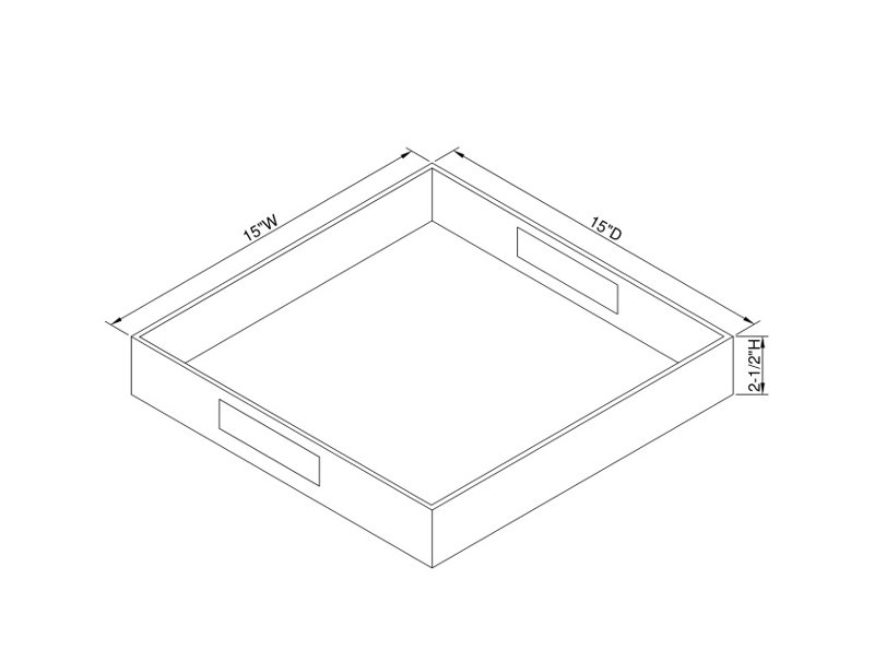 Braganza Tray, Pink/White