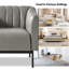 Fauteuil en similicuir de 27,5 po Yeilyn-94883783