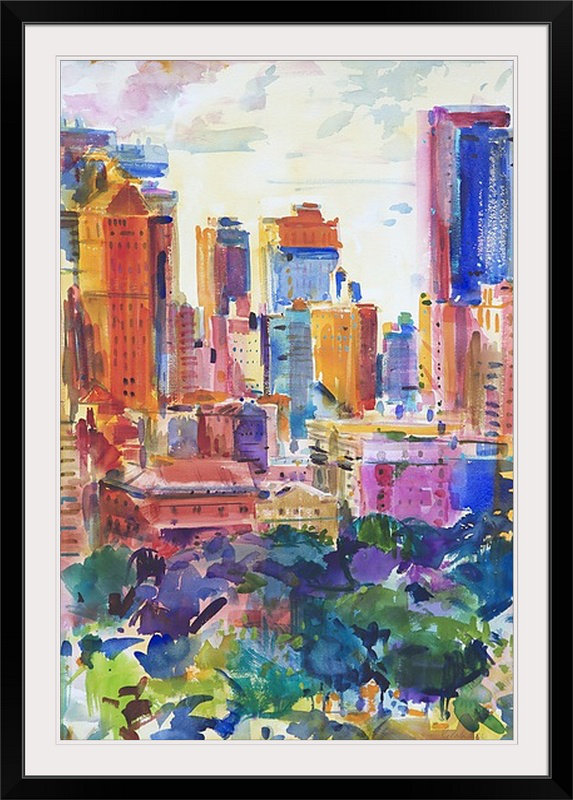 Zyyanna " Central Park West, 2011 " by Peter Graham Ebern Designs 