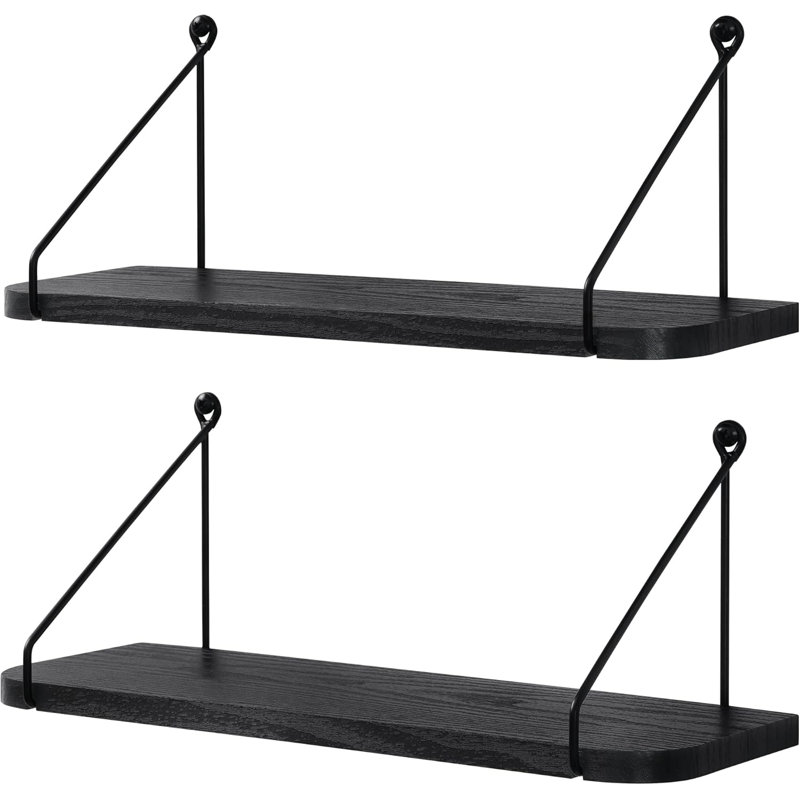 Floating Shelf, Black
