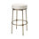 Asteria Iron Bar Stool, Antique Brass