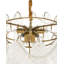 ACARIGUA Glass Brass Chandelier