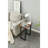  Solid Wood Sled End Table